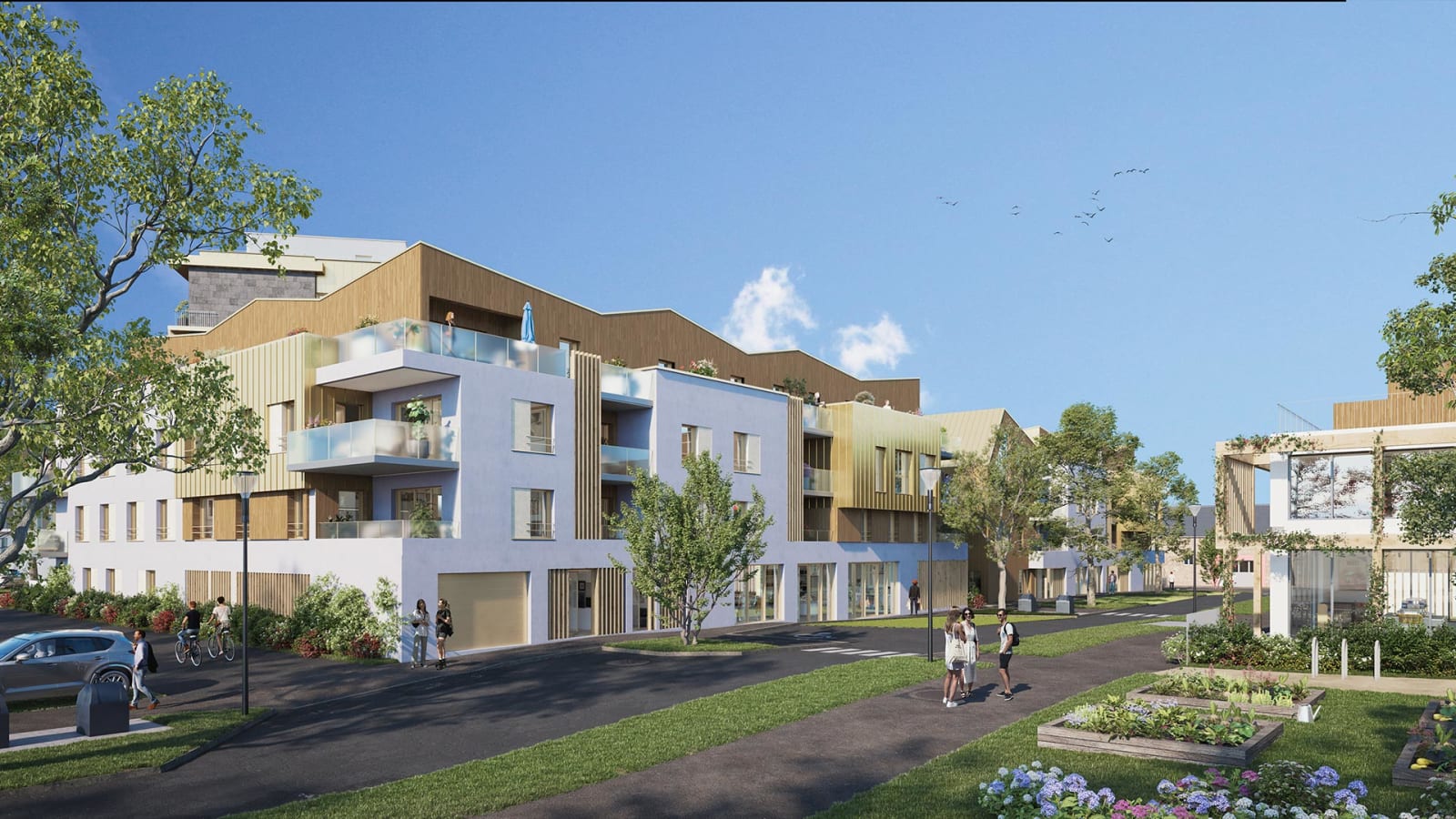 Visuel officiel du programme immobilier neuf Le Domaine à Bois-Guillaume