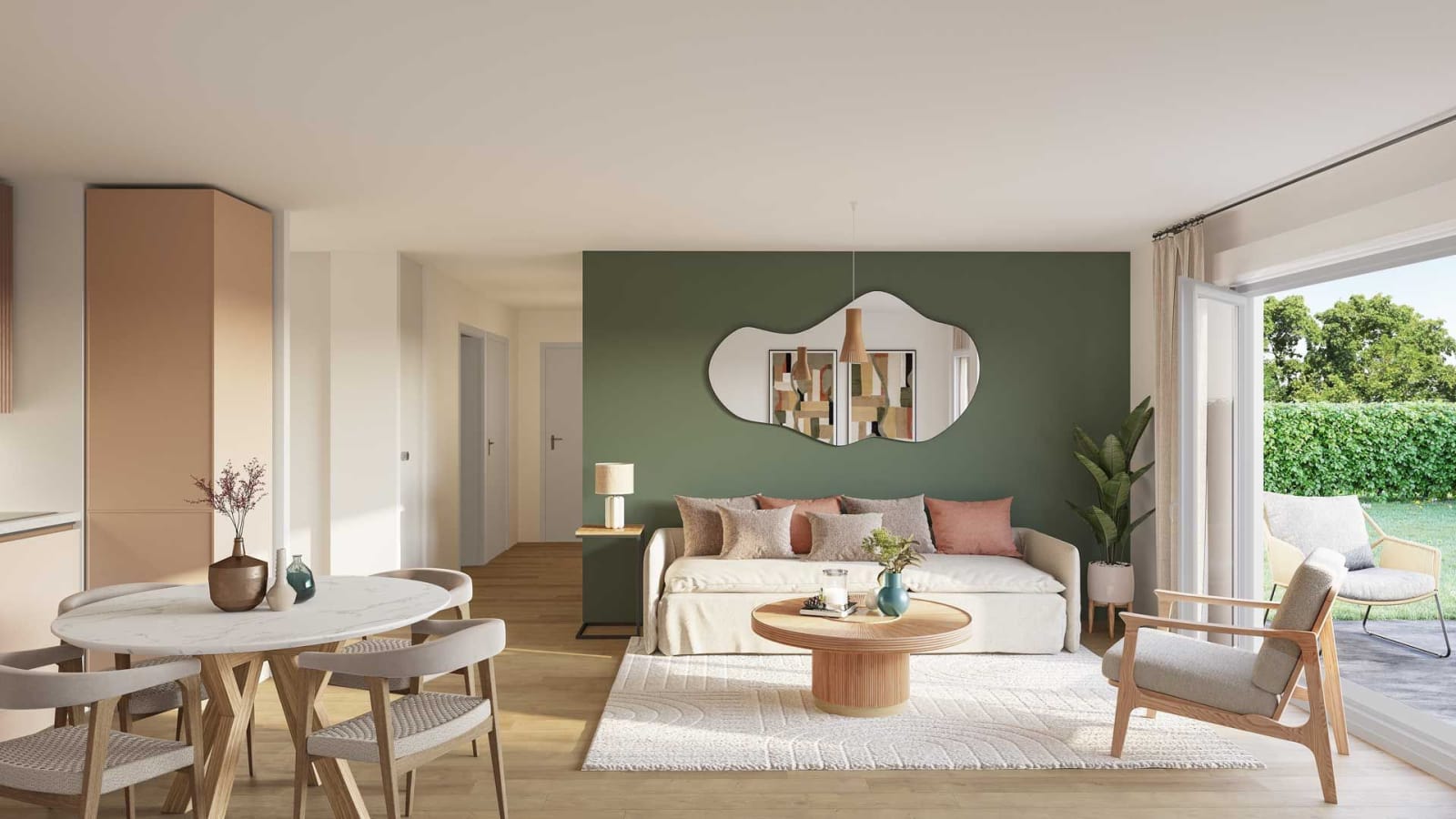 Visuel officiel du programme immobilier neuf Les Jardins du Littoral à Agon-Coutainville