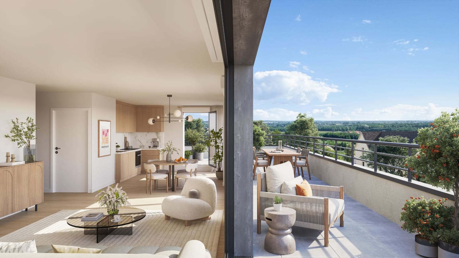 Visuel officiel du programme immobilier neuf Grand Large à Barneville-Carteret