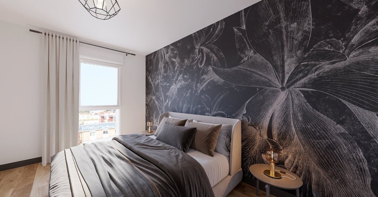 Espaces extérieurs de la résidence Layline à La Rochelle