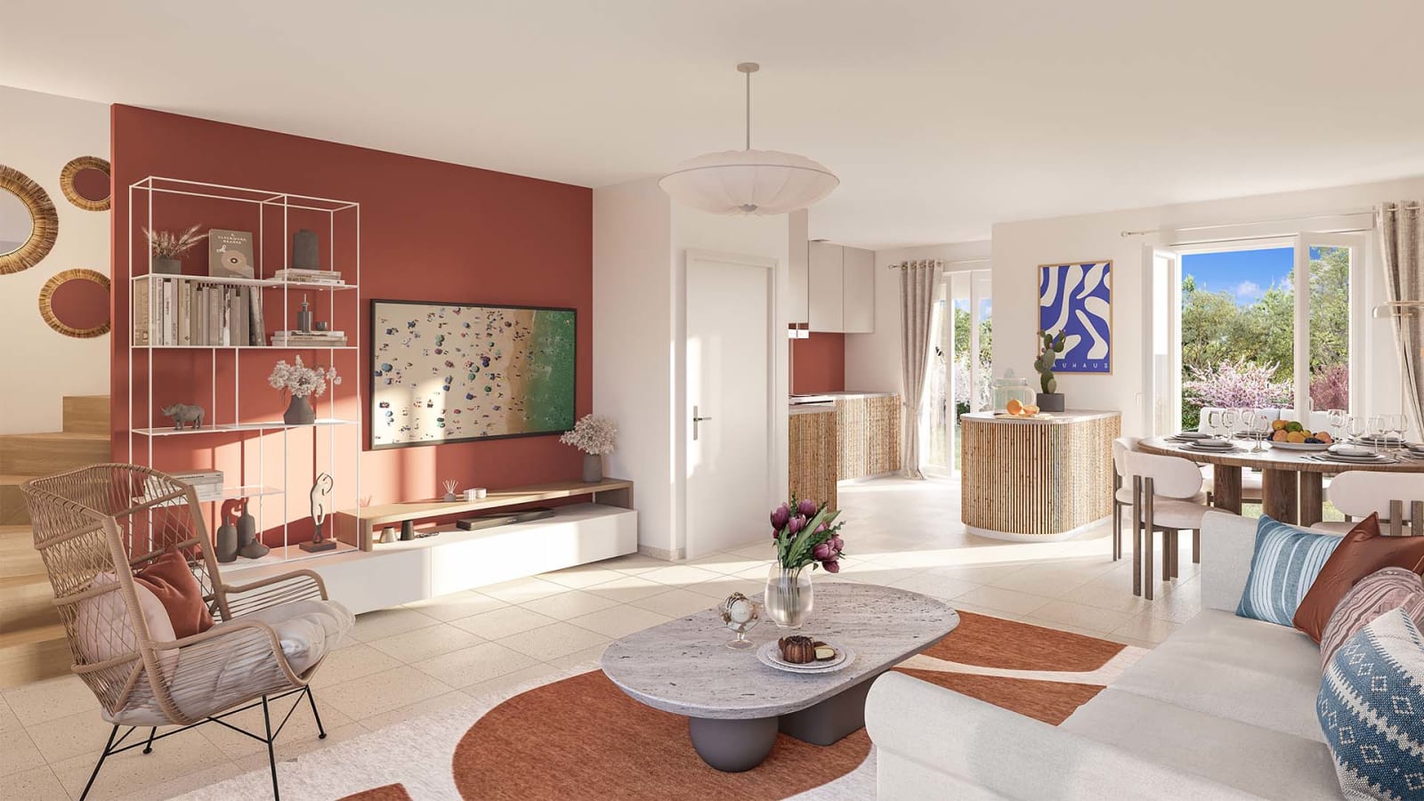 Visuel officiel du programme immobilier neuf Le Domaine de la Croix Saint-Gilles à Saint-Pair-sur-Mer