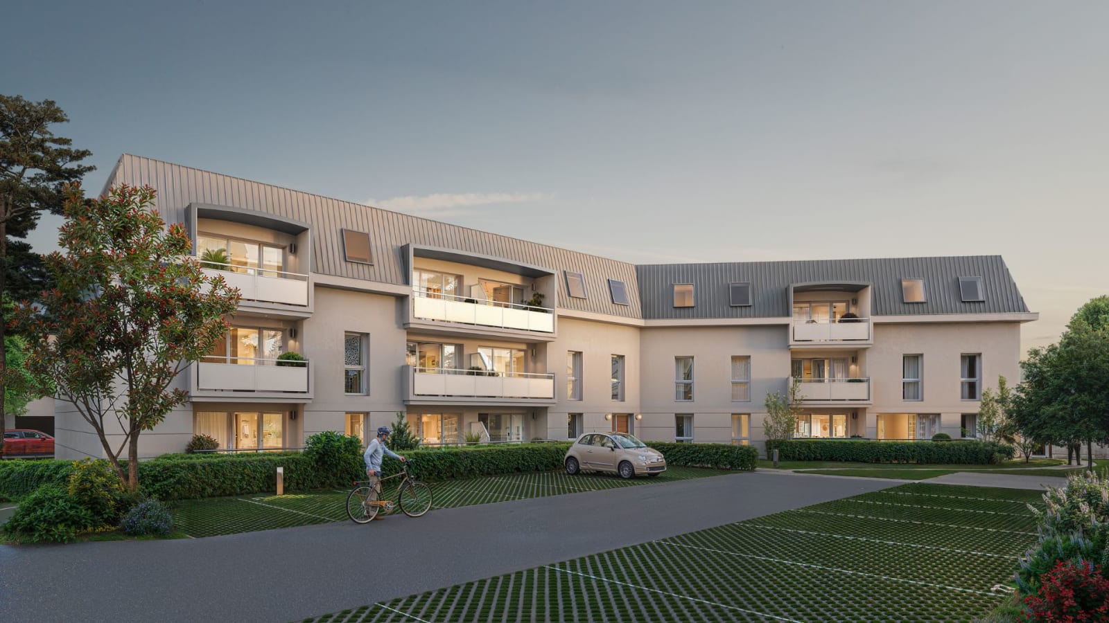 Visuel officiel du programme immobilier neuf Bleu Rivage à Saint-Jean-de-Monts