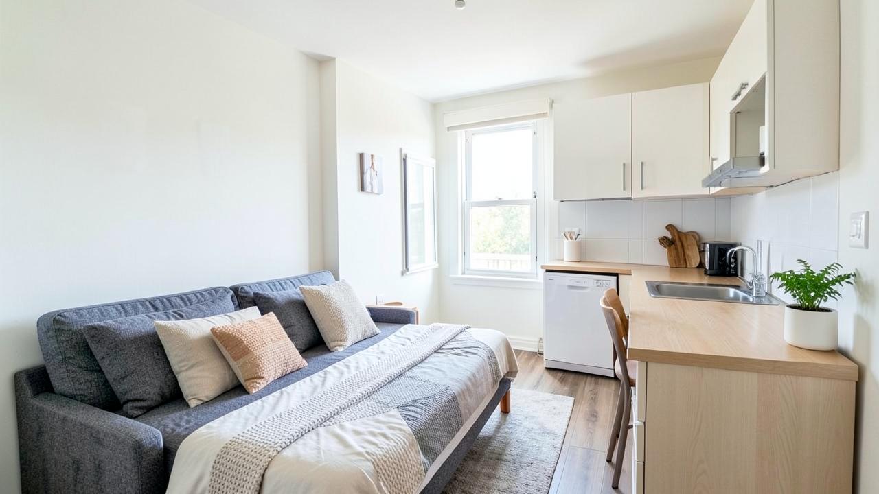 Studio neuf entièrement meublé prêt à la location