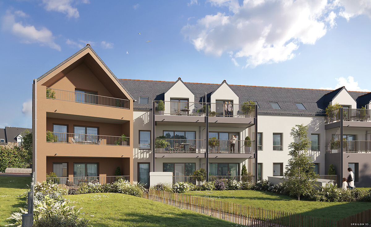 Vue complémentaire du programme immobilier neuf L'Estuaire à Saint-Jouan-des-Guérets
