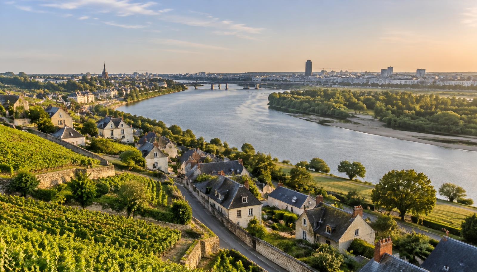 Illustration des paysages et de l'habitat de Pays de la Loire